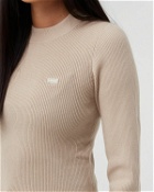 Levis Wmns Crew Rib Sweater Brown - Womens - Pullovers