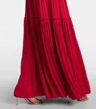 Simkhai Mandi pleated gown