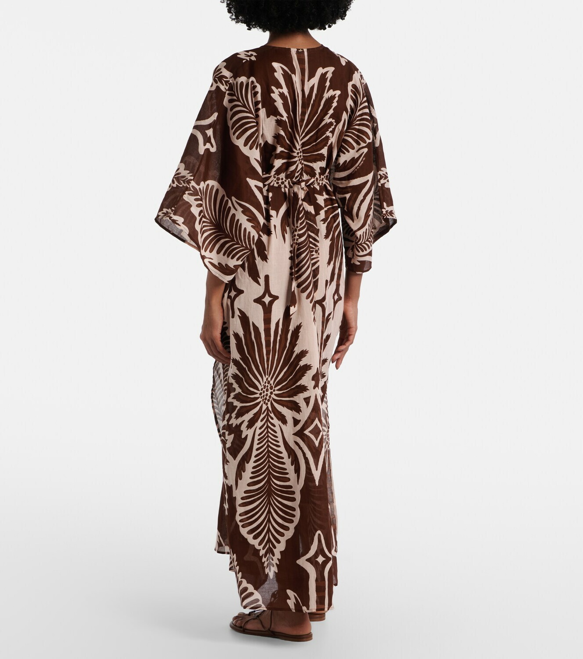 Poupette St Barth Sol printed cotton muslin kaftan