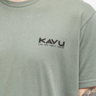 KAVU Men's Klear Above Etch Art T-Shirt in Dark Forest