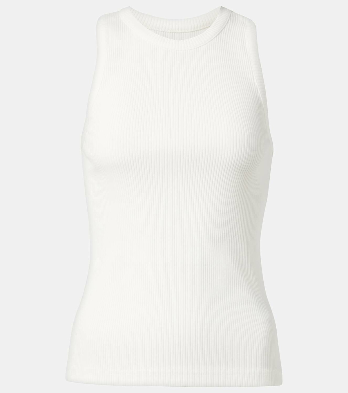 Bottega Veneta Patch-appliqué cotton-blend jersey tank top