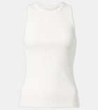 Bottega Veneta Patch-appliqué cotton-blend jersey tank top