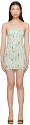 BINYA Green Alma Minidress