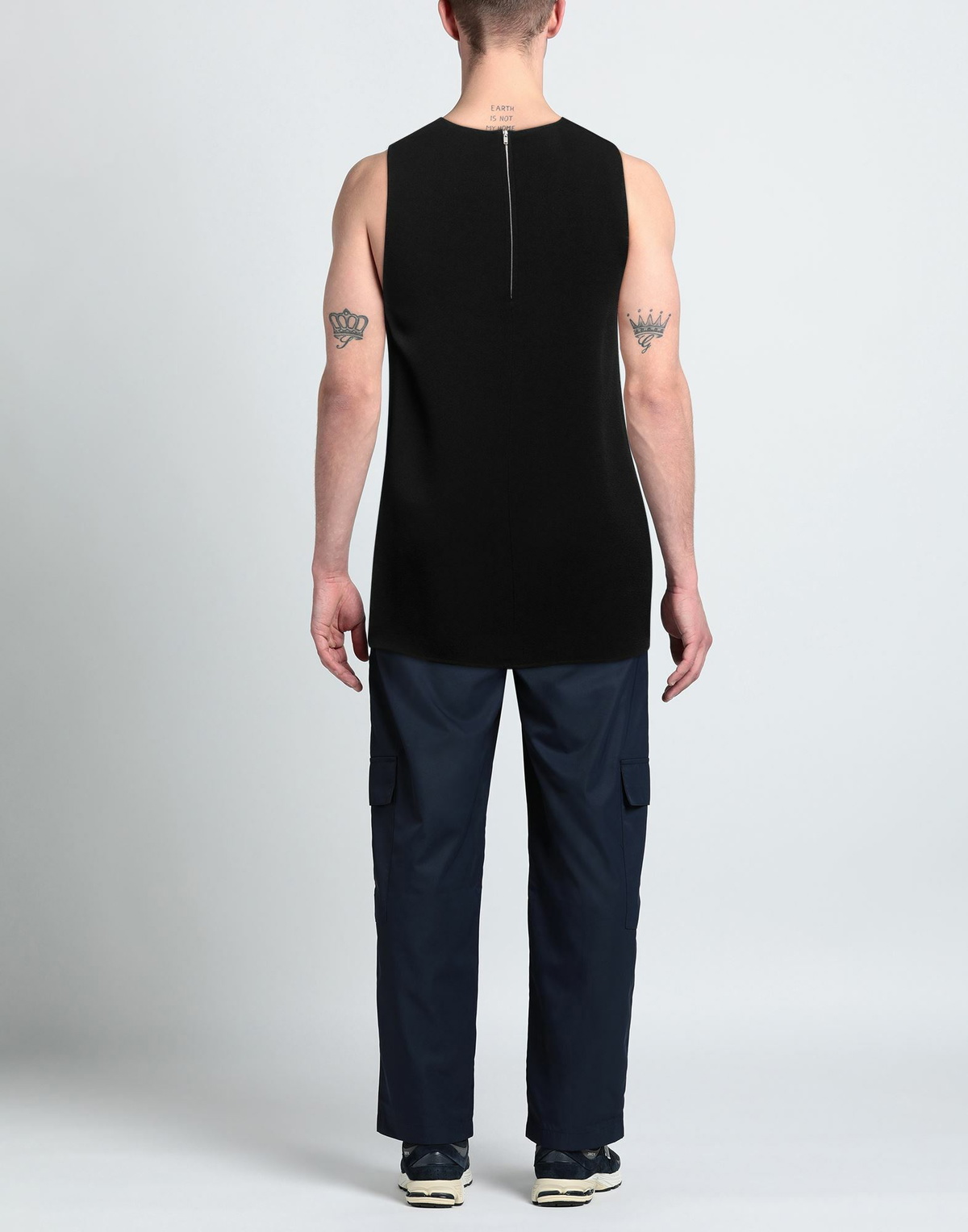 Jil Sander Mens T-shirt in Black
