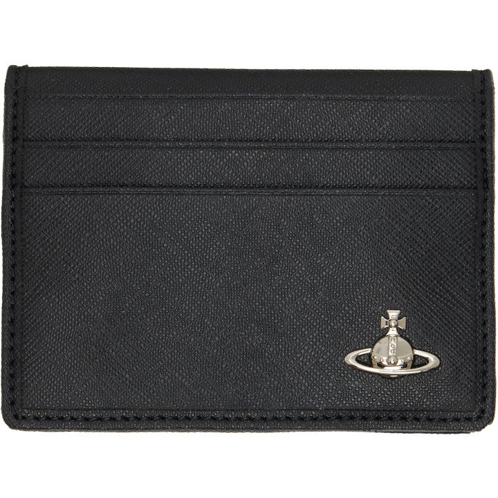 Photo: Vivienne Westwood Black Orb Man Bifold Card Holder