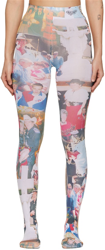 Photo: TYT SSENSE Exclusive Multicolor 'Boot Scootin Baby' Tights