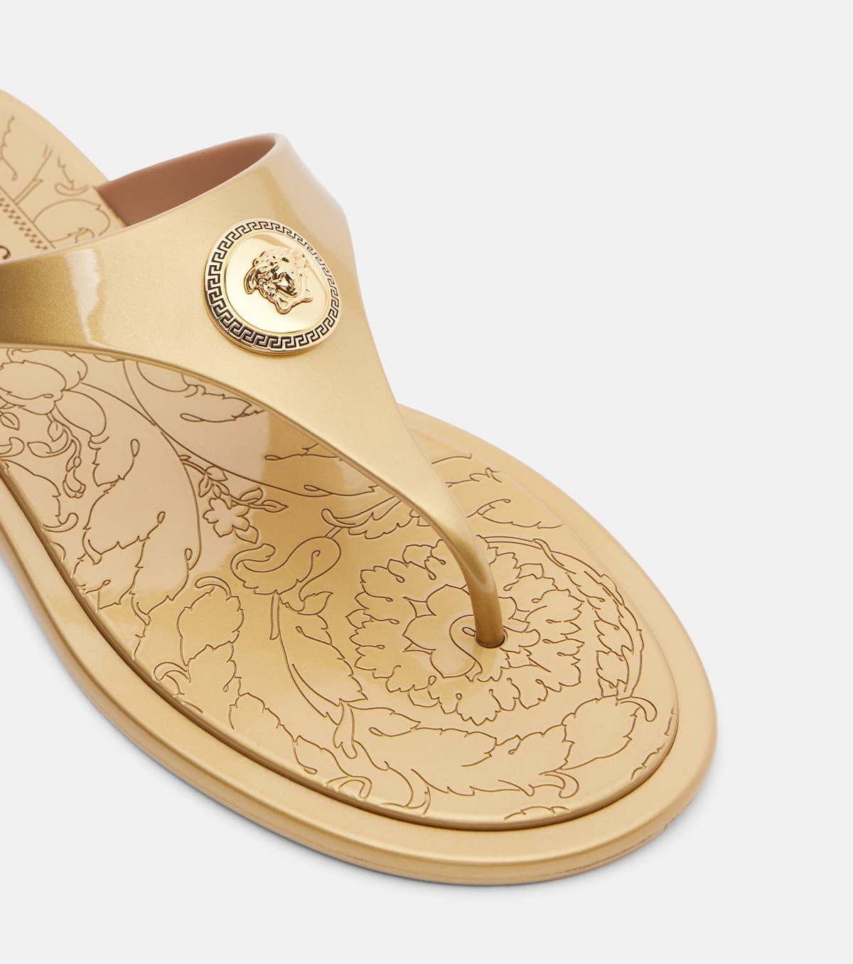 Versace Alia Medusa thong sandals