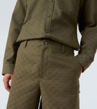 Gucci GG cotton-blend Bermuda shorts