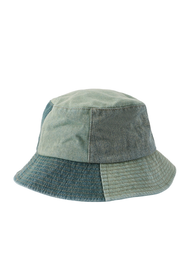 Photo: MANAAKI - Patchwork Denim Bucket Hat