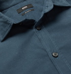 Hugo Boss - Cotton-Corduroy Shirt - Blue