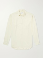 ssstein - Cotton-Satin Shirt - Yellow