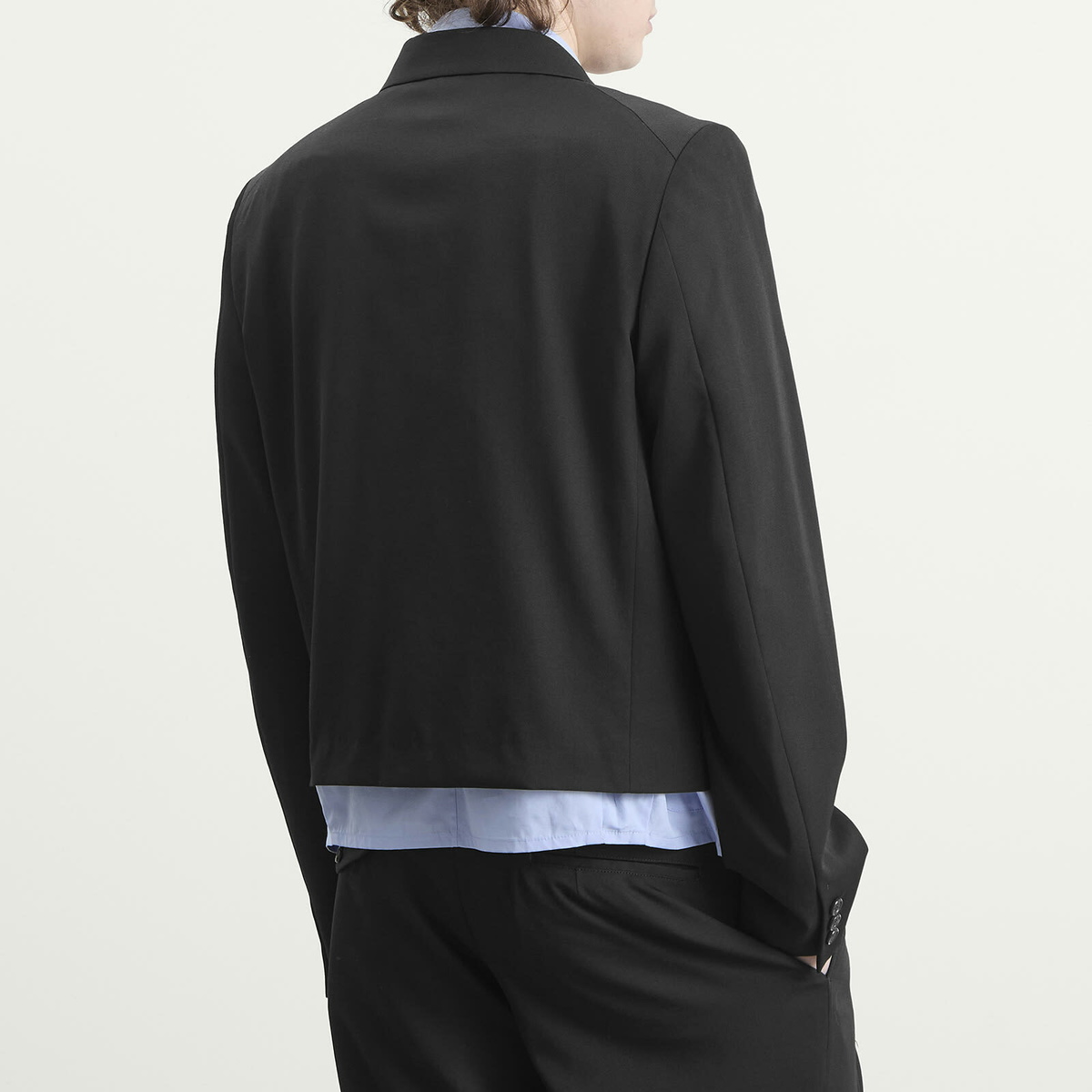Comme des Garçons Homme Plus Men's Wool Blazer in Black