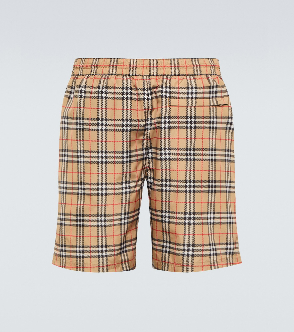 BURBERRY★セレブ愛用 Vintage Check swim shorts Vintage Check Swim Shorts Archive Beige | The Webster