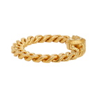 Versace Gold Resin Medusa Chain Bracelet