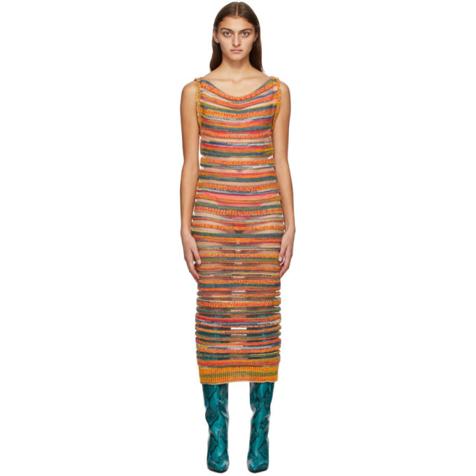 Photo: Louise Lyngh Bjerregaard Multicolor Wool Knit Dress