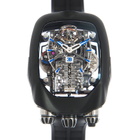 Jacob & Co. Bugatti Chiron Tourbillon Hand Wind Black Dial Unisex Watch BU200.21.AE.AB.ABQFA