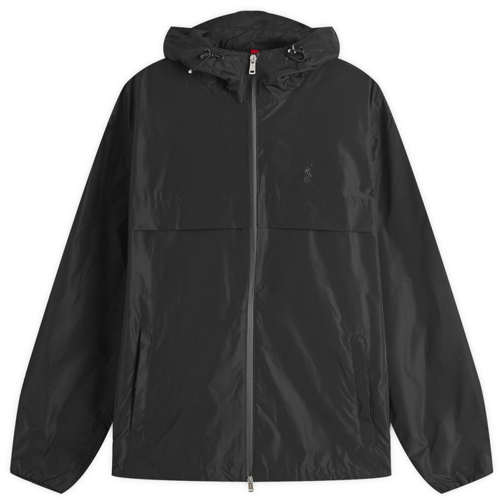 Photo: Polo Ralph Lauren Men's Oakhurst Hooded Windbreaker Jacket in Polo Black