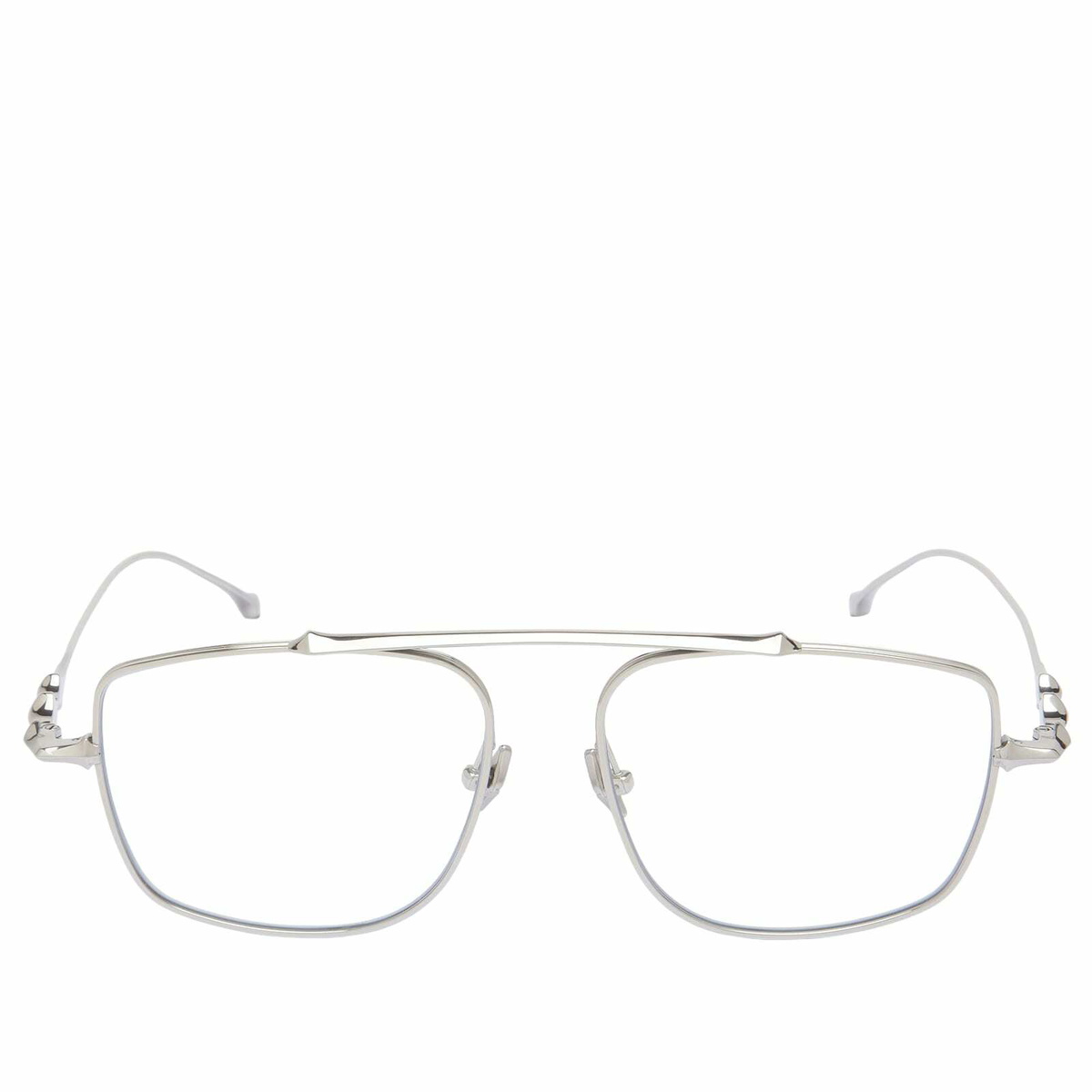 Gentle Monster Martin Glasses in Silver 
