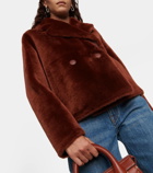 Yves Salomon Reversible double-breasted shearling jacket