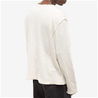 Our Legacy Men's Inverted Crew Sweat in Naturelle Hemp Loopback