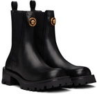 Versace Black Alia 35 mm Chelsea Boots