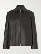Paul Smith - Leather Jacket - Brown