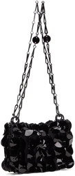 Rabanne Black Sequin Paillette Shoulder Bag