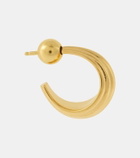 Sophie Buhai Blondeau Small 18kt gold-plated sterling silver hoop earrings