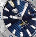 TAG Heuer - Aquaracer Automatic 40.5mm Steel Watch - Men - Blue