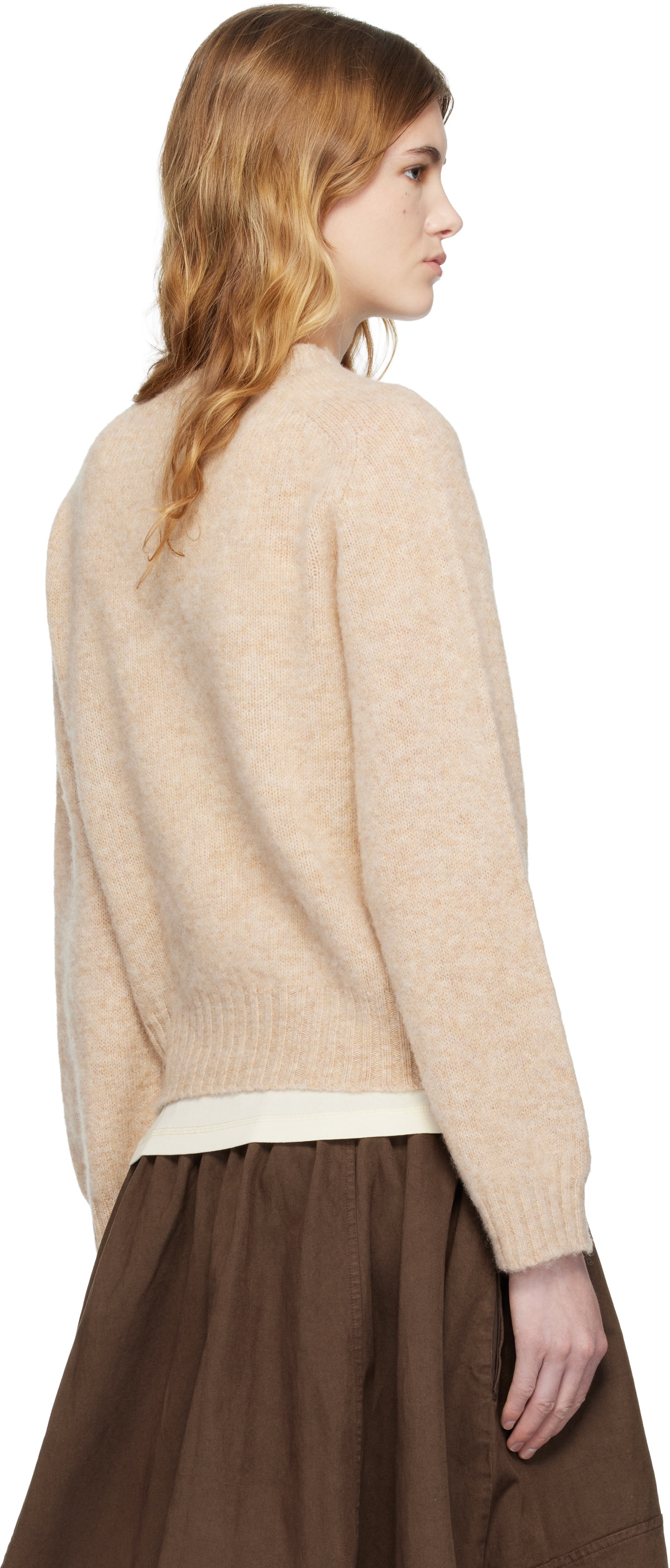 YMC Beige Jets Sweater