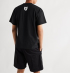 Human Made - Slim-Fit Logo-Print Cotton-Jersey T-Shirt - Black