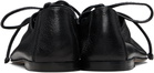 HEREU Black Plegada Supple Shiny Derbys