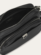 Ferragamo Mens Gancini shoulder bag in Black