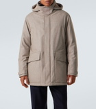 Zegna Technical wool down jacket