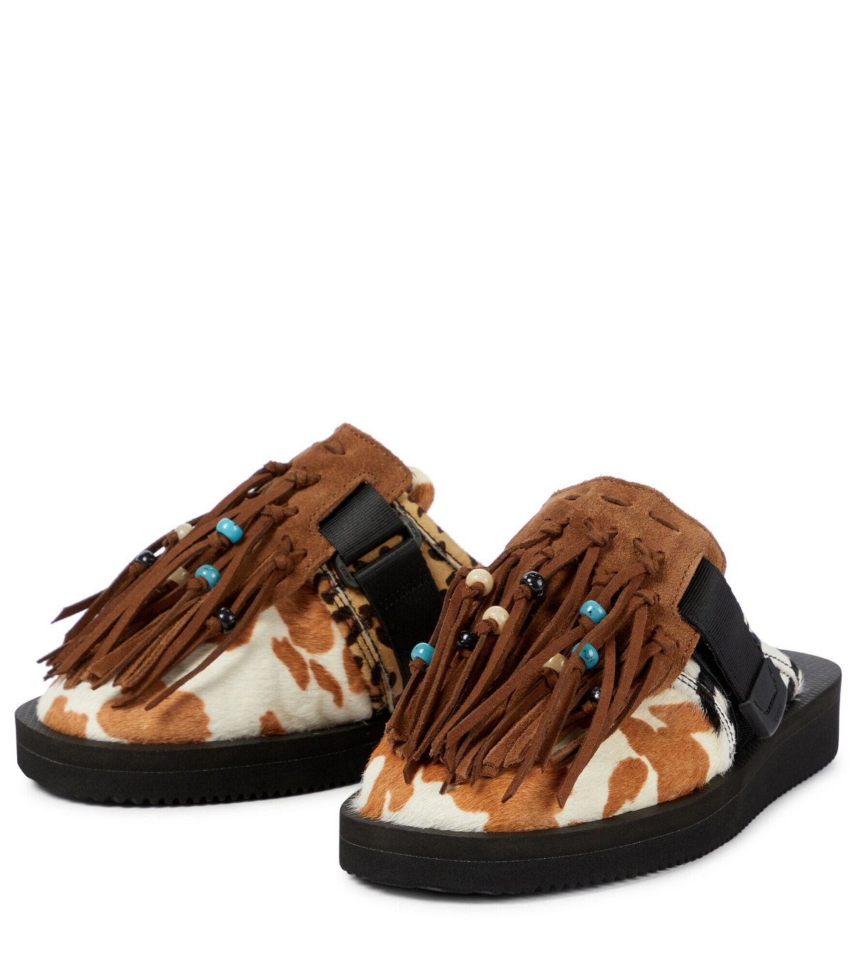 Alanui - x Suicoke Zavo leather slippers Alanui