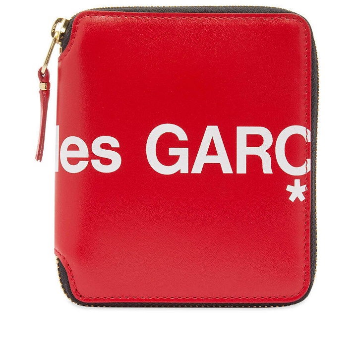 Photo: Comme des Garçons SA2100HL Huge Logo Wallet in Red