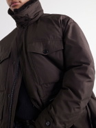 Canada Goose - Scout Shearling-Trimmed Shell Down Jacket - Brown