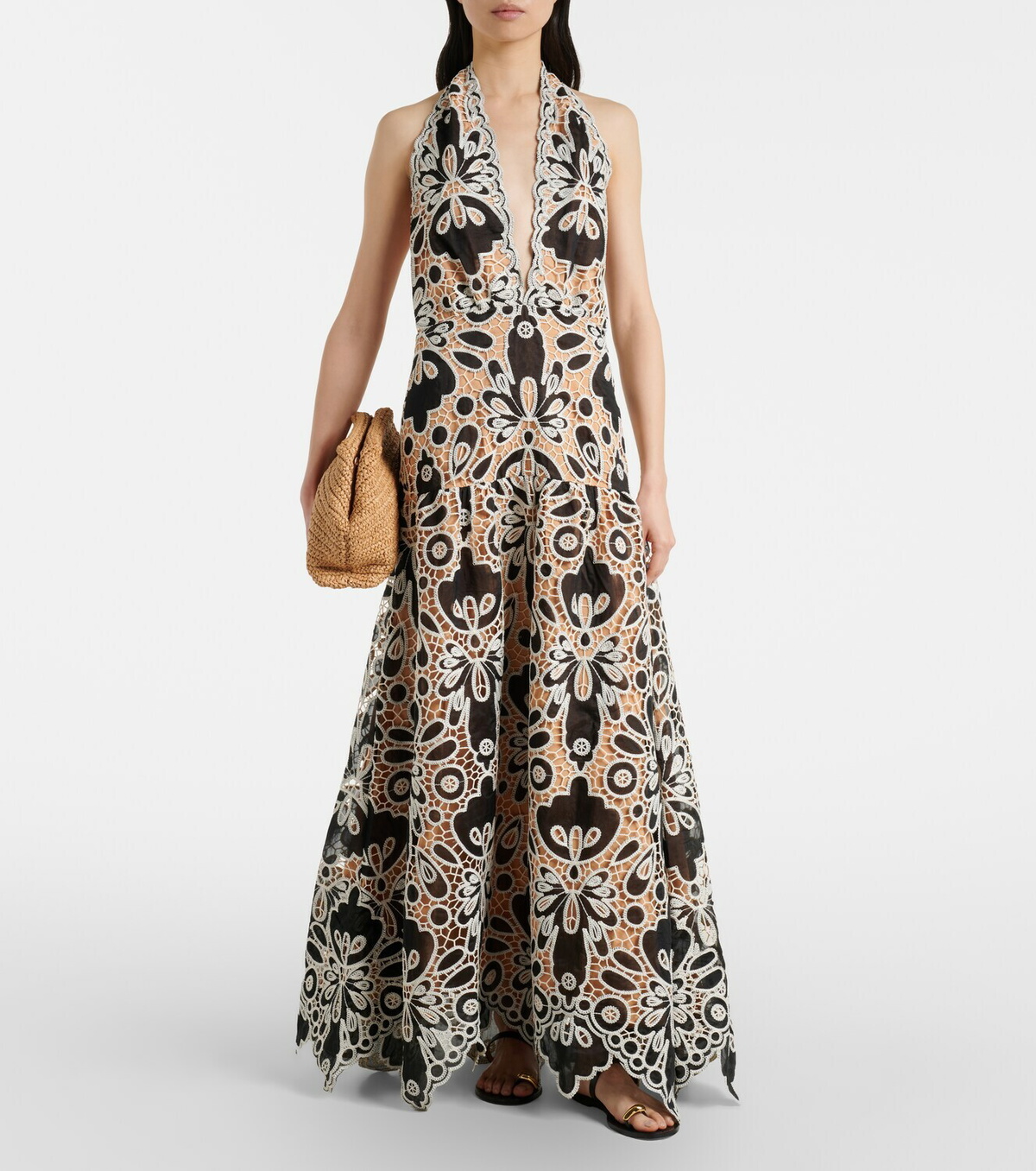 Johanna Ortiz Lace guipure maxi dress Johanna Ortiz