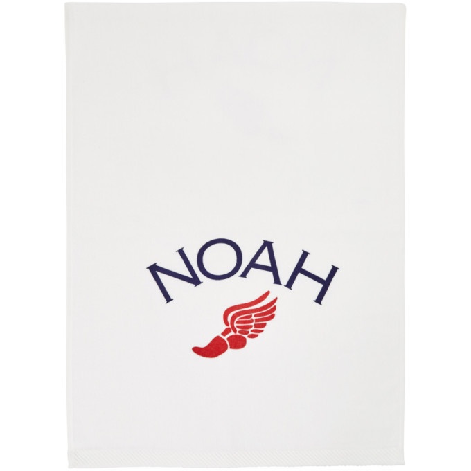 Photo: Noah NYC White Winged Foot Gym Towel
