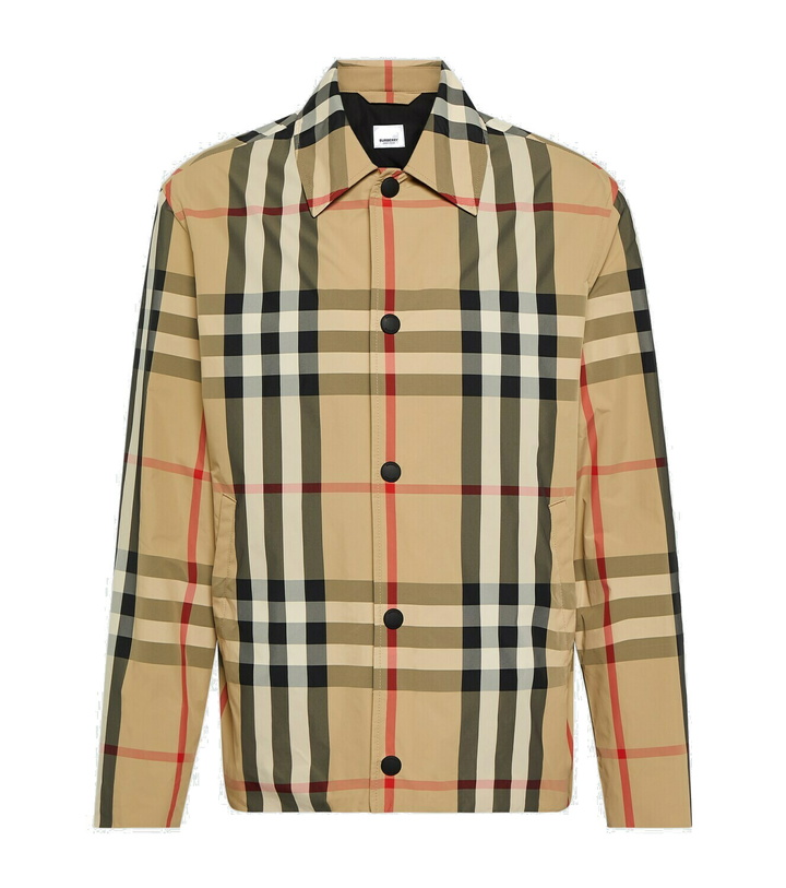 Photo: Burberry Burberry Check jacket