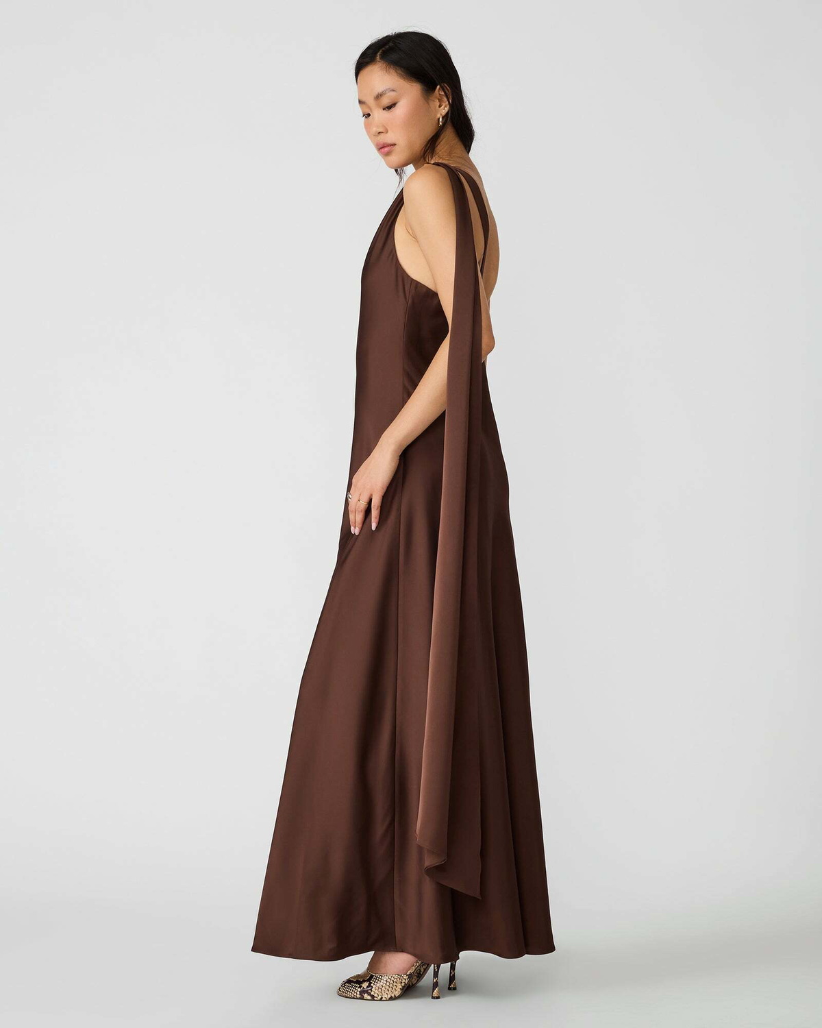 Steve Madden Aurorah Dress in Chocolate