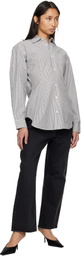AGOLDE Gray Cinch Shirt