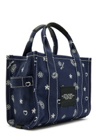Marc Jacobs The Tote Small Printed Canvas Tote - Navy - One Size