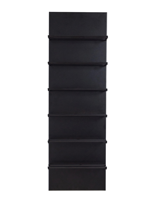 Photo: L'Atelier Du Vin - Star System Steel Wall-Mount Wine Rack - Black