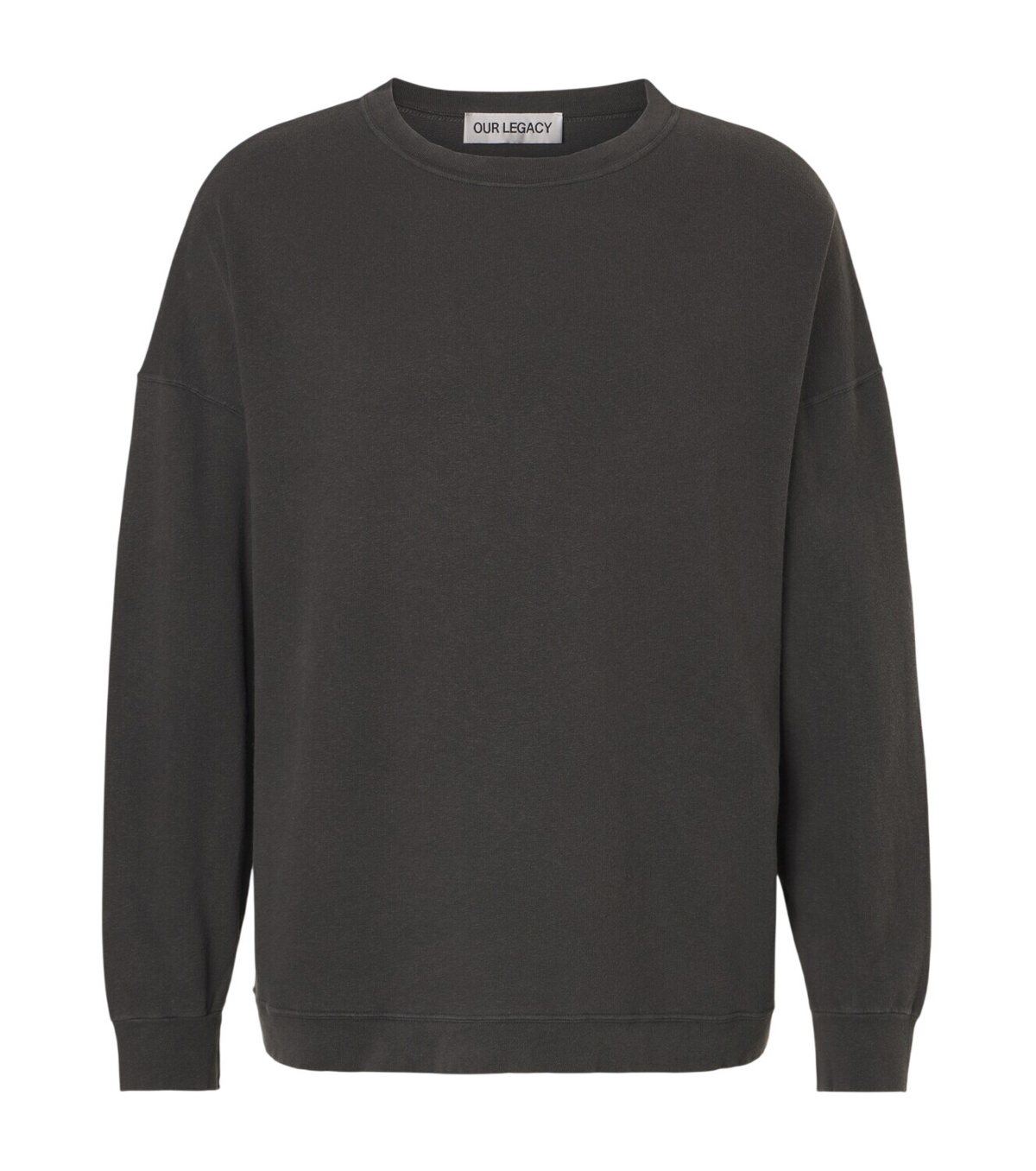 Our Legacy - Ballon Ribbed Cotton-Jersey Sweatshirt - Black Our Legacy