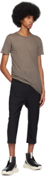 Rick Owens Gray Basic T-Shirt