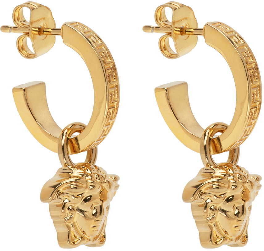 Versace La Medusa earrings - Gold