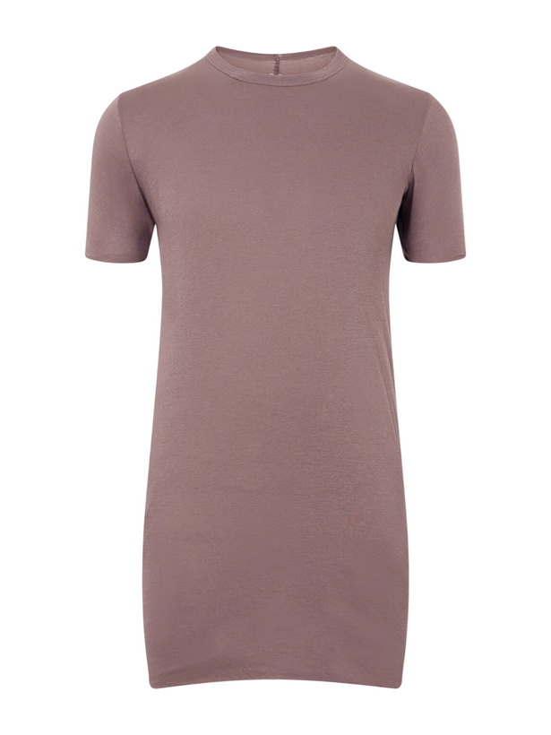Photo: Rick Owens - Double Cotton T-Shirt - Purple