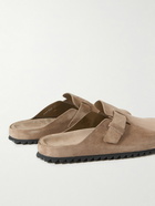 Officine Creative - Agora Suede Clogs - Neutrals