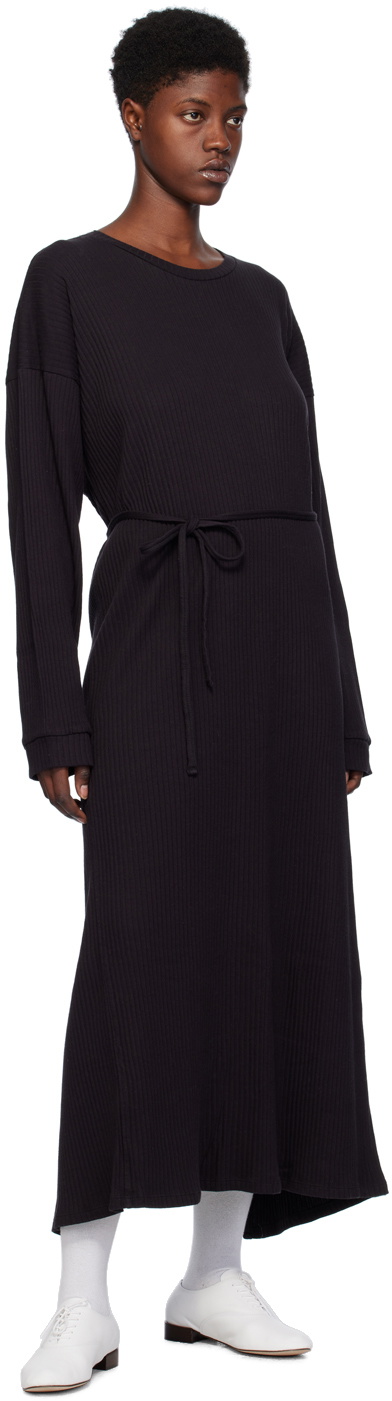 Black Midi Kaftan Dress main image 1